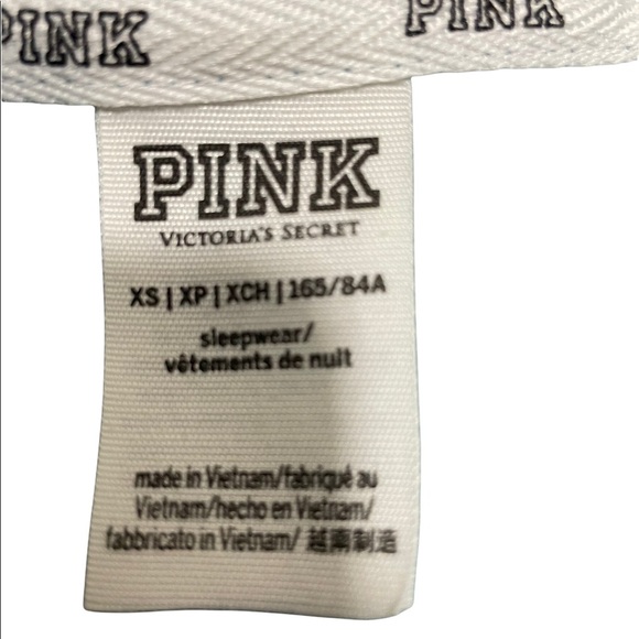 Pink Victoria Secret round collar racer back workout tank top size X-Small - Picture 10 of 10